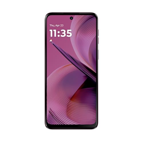 Smartphone Moto G55 5G - 256GB 8GB RAM + 8GB RAM Boost 50MP AI Camera NFC - Rosa Vegan Leather