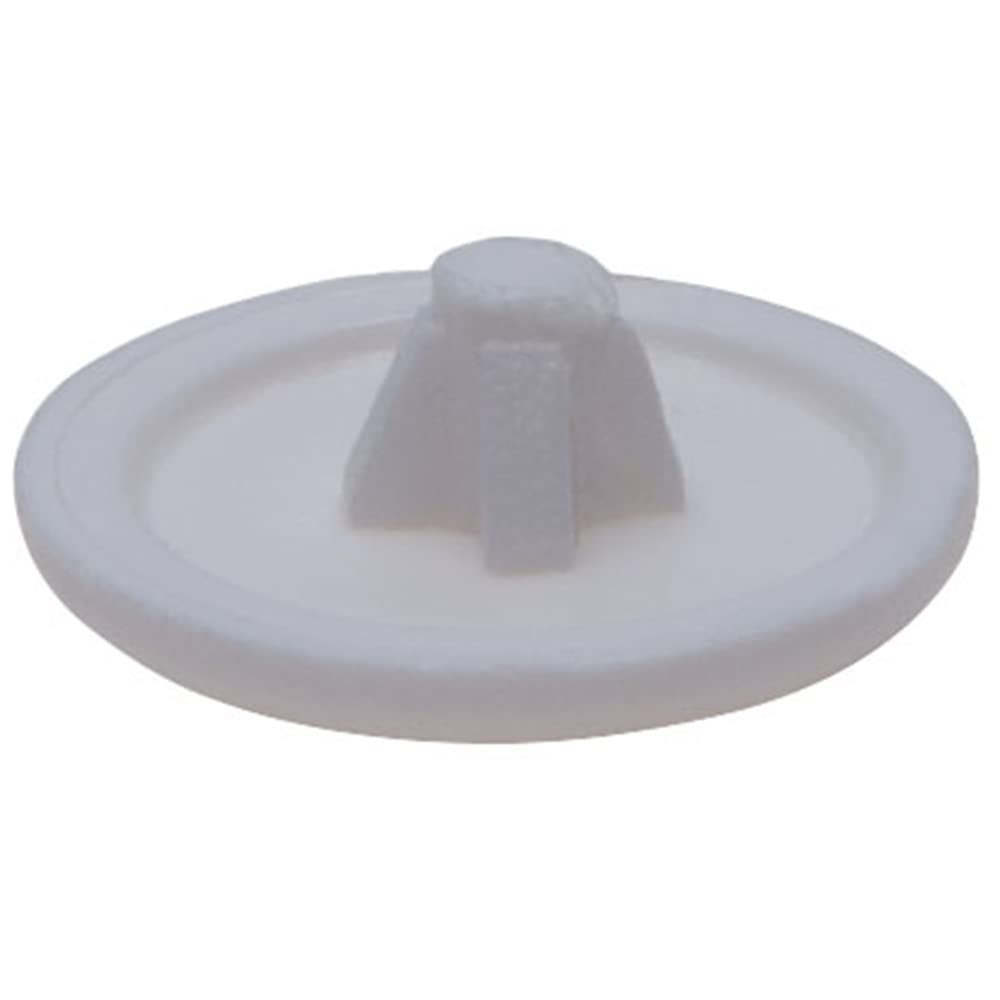 Tappi di Plastica Bianca per Viti con Testa Phillips, Pozidriv, Square-X Head Copriviti in Plastica per Viti Per Legno (Quqntità da 100 pezzi) Taglia - 12mm
