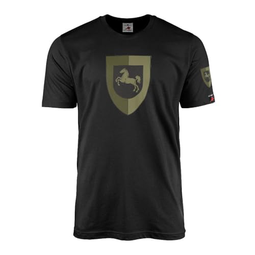 T-shirt noir 1 Panzer Division de la Brigarde #42737 d'Oldenburg