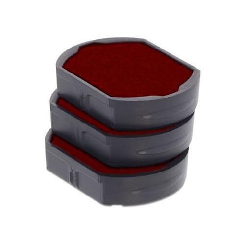 Cartouche d'encre Trodat 6/46019 Rouge haute durabilité pour marquage net - Pack de 3