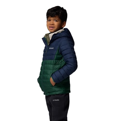 Image of Columbia Kids Powder Lite II Hooded Jacket (Little Kid /Big Kid)