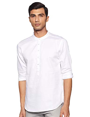 Image of HammerSmith Men's Regular Fit Kurta Shirt