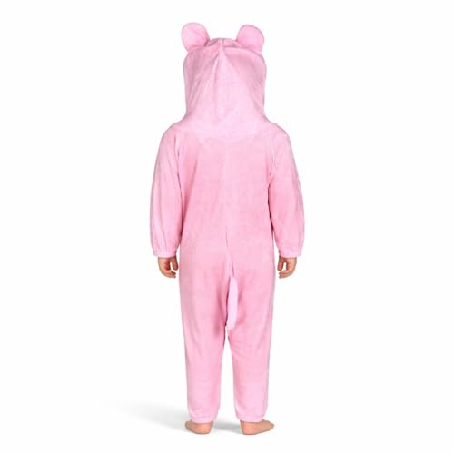 Image of Raj Costume Animal Fancy Dress Costume for Boys & Girls | Hooded Full Body Wildlife Zoo Animal Jumpsuit | Soft Costume for School Function, Fancy Dress, Halloween, Birthday, Cosplay & Role Play