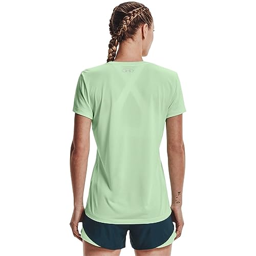 Image of Under Armour Womens Tech V-Neck Twist Short-Sleeve T-Shirt