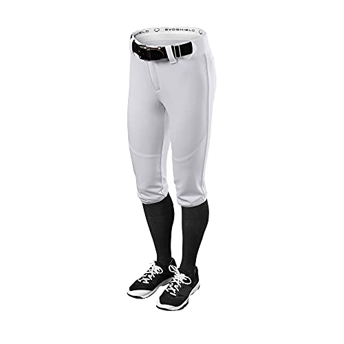 EvoShield Girls FX Low Rise Pant-Team White, Small