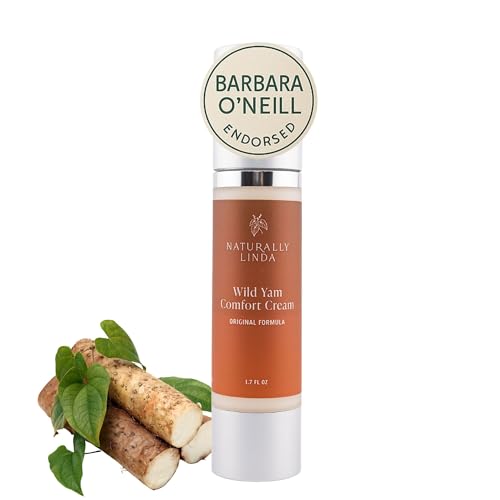 Organic Wild Yam Cream for Women Inspired by Barbara ONeill Herbal Comfort with Chaste Berry & Marshmallow Root 1.7 oz