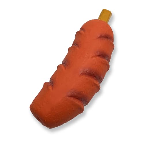 Juguete para perros mordible y sonoro de látex 15 cm miniatura 3