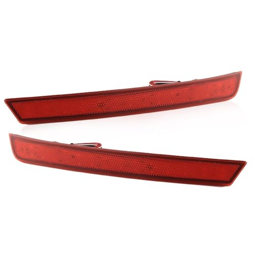 2PCS Compatible with Toyota Vellfire 40 Series 2023 2024 Red Car LED Rear Bumper Reflector Light Taillight Fog Light Brake Light