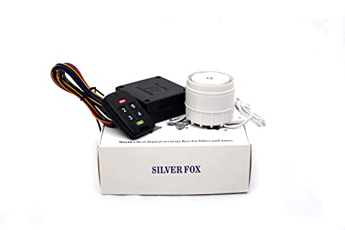 Image of Silver Fox Universal Anti-Theft Alarm for All Bike /Two Wheelers