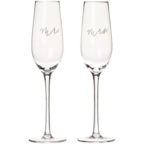 Pearhead Mr. & Mrs. Champagne Flute Set Cover