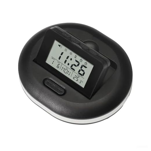 Digital Alarm Clock With Temperature Function