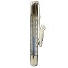 Aqua Select Chrome Tube Floating Pool Thermometer with String | for Swimming Pools, Spas, Bath Water, Aquariums, Hot Tubs and Fish Ponds | Easy to Read | Fahrenheit & Celsius | -20F - 120F