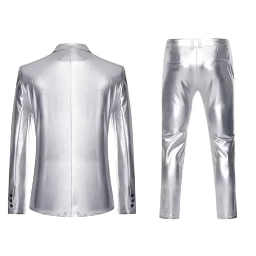 Men's 2-Piece Stage Suit - Blazer & Pants Set for Performances & Nightclub4