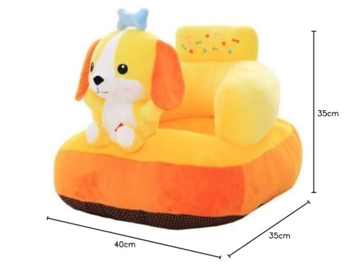 Image of RVA Soft Baby Cushion Sofa Seat Or Rocking Chair for Kids and Toddlers Sitting Sofa Chair Upto 3 Years for Birthday Gift & Room Decoration (DG Yellow)