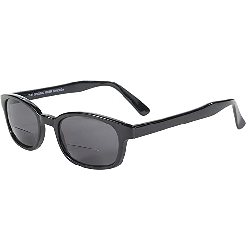 X-Kd Readerz Smoke Lens 1.50 Rectangular Sunglasses, Black, 55mm, 60mm3