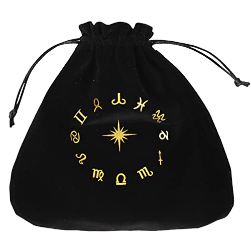 1 borsa in tela tarot - sacchetto in velluto