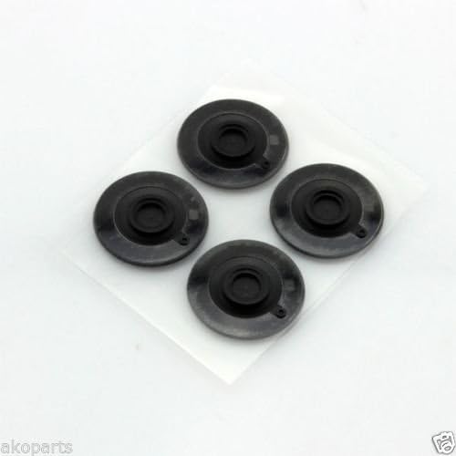 VNJ Bottom Rubber Case Foot/Feet for Apple MacBook Pro 33.02cm, 38.1cm, 43.18cm (13" 15" 17") (Models from 2008-2011) - A1278 A1286 A1297 - Set of 4 PCs