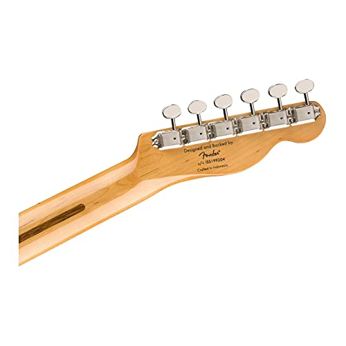 Image of Squier Classic Vibe 50s Telecaster Electric Guitar, with 2-Year Warranty, Butterscotch Blonde, Maple Fingerboard, Left-Handed