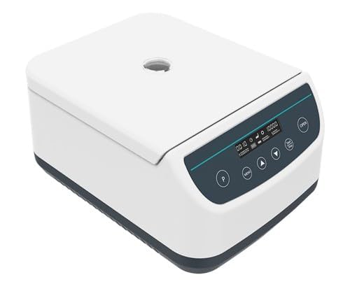 Lab Centrifuge Lab Centrifuge Machine with Max Speed 500-4000rpm Max RCF1967xg Semidiameter of Rotor 11cm for Clinical Medicine Biochemistry PRP Cosmetic Blood Station and Other Fields