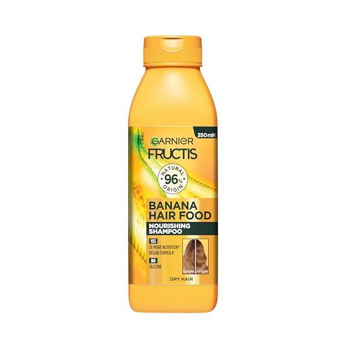 Garnier Fructis, Shampoo, Cleansing And Nourishing, Hair Food Banana, 350ml