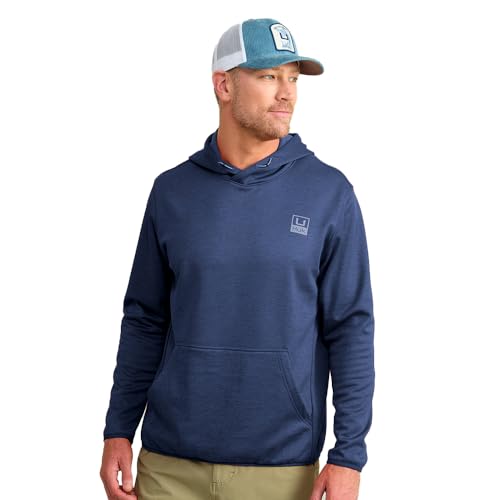 HUK Men's Fleece, Performance Fishing Hoodie