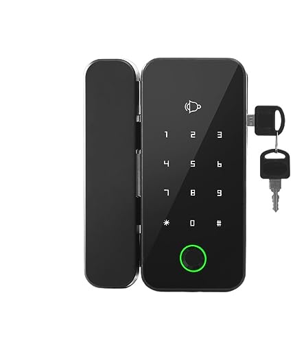 Serrures de porte connectées avec mot de passe et lecteur d'empreinte digitale intégré
