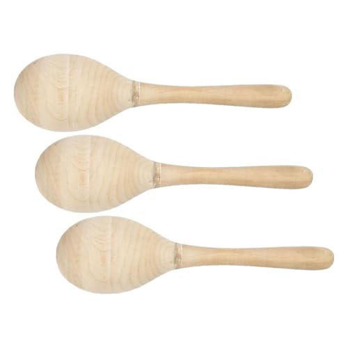Maracas en bois pour animer vos ateliers musicaux et comptines en famille