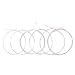 GOSONO Guitar Strings A108 A103 Clear Nylon Silver Plated 6-string 1st 2nd 3rd 4th 5th 6th EBGDAE Single Classical 6 Strings Guitar Parts (A103 1st 2nd 3rd 4th 5th 6th EBGDAE)