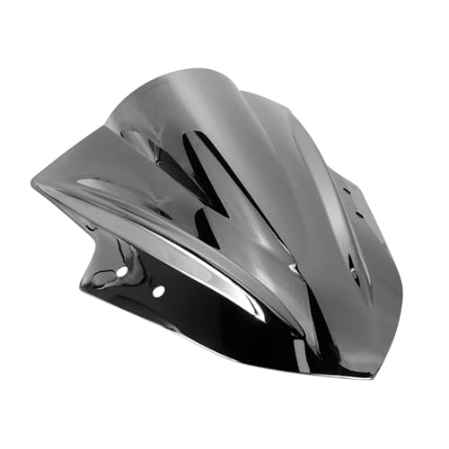 Pare-brise moto 300 250 réduit la fatigue des cervicales bulle double bulle gris