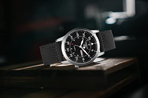 Image of Gosasa Unisex Military Watches Sport Textile Nylon Strap Stylish Men Watch Luminous Fashion Watches Analog Display Quartz Waterproof Casual Wristwatch