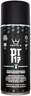 Peaty's PT17 General Bike Maintenance Spray 400ml - PTFE Free Bio Alternative, Carbon Safe, Lubricates & Protects, Prevents Rust, Drives out Moisture and Frees Seized Parts
