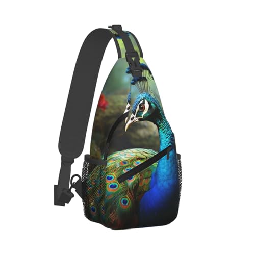 Bolso cruzado pequeño para senderismo unisex negro miniatura 1