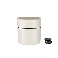 Mini Desktop Trash Can with Press Type Lid, Small Waste Paper Bin for Desk, Living Room Desktop Children's Room, Kitchen
