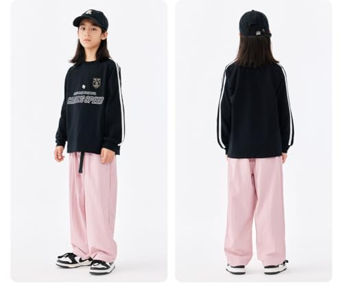 Irsutey Boy Sport Cargo Pant Athletic Adjustable Belt Elastic Leisure Pant Boys Joggers Casual Loose Pant with Pocket4