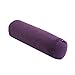 Esquirla Round Neck Pillow Cylinder Pillows Hollow Cloth, Soft ,Comfortable, Comfort Neck Bolster Pillow Roll for Ankle Bed Vertebra Stomach Leg , Deep Purple