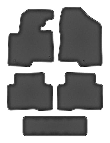 Tapis de Sol Graphite en Polyamide Haut de Gamme pour Santafe III