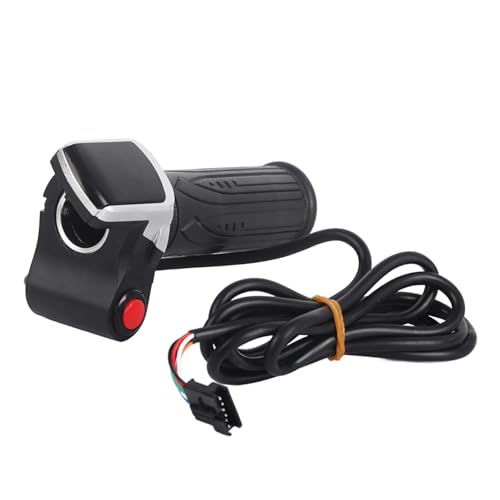 Acouto LCD Electric Quantity Display with Switch Speed Governing Throttle Grip 6 S Ergonomic Handlebar The Handlebar Adopts Ergonomi (36V)