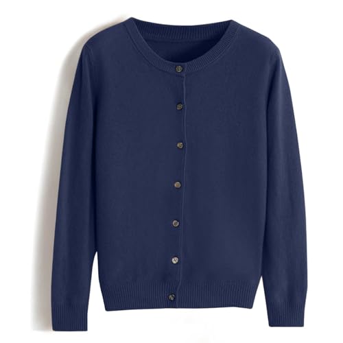 Womens Sweaters Cardigan Dressy Button Down Cardigans Sweater Lightweight Long Sleeve Crewneck Knit Open Front Tops3