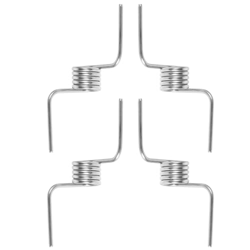 Cabilock 4 Piezas de Resorte para Puerta de Frigorífico de Acero Cinco Espirales, Accesorio Versátil y Fácil Instalación para Accesorios de Frigorífico