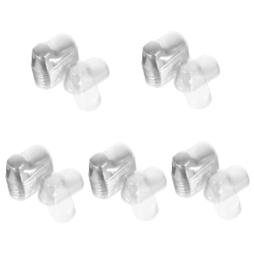 IMIKEYA 5sets Baby Socks Supports Toddler Shoes Display Stand Infant Booties Display Holder Plastic Foot Models for Shop Store 50pcs*5