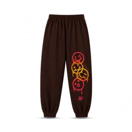 Image of T2F Boy's Cotton Regular Fit Printed Track Pants (Pack fo 5)