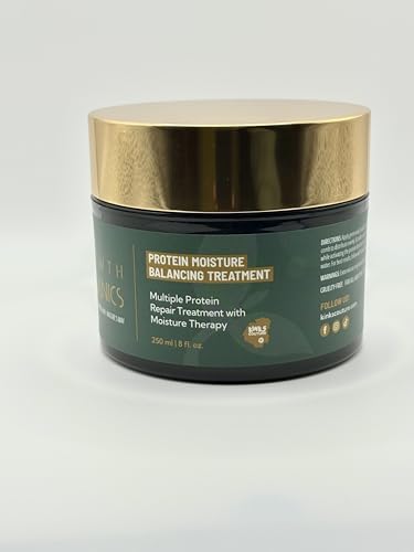 Kinks Couture Growth Organics Protein Moisture Balancing Treatment, Intensive Repair with at Least 5...