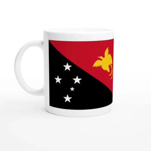 PixelForma Mug Drapeau Papouasie-Nouvelle-Guinée