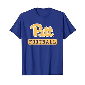 Pittsburgh Panthers Football Blue Officially Licensed T-Shirt