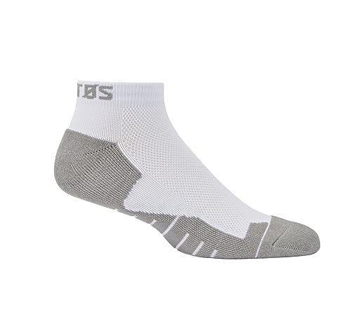 VIKTOS Men's Ankle Length Cusioned Breathable Arch Support Moisture Wicking Athletic Operatus Socks, 2-Pack