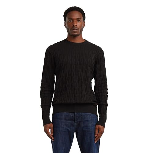 G-Star Pull Chain Structure R homme tricot isolant et respirant