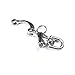 Mxeol Swivel Eye Snap Shackle Quick Release Bail Rigging Clip 2-3/4