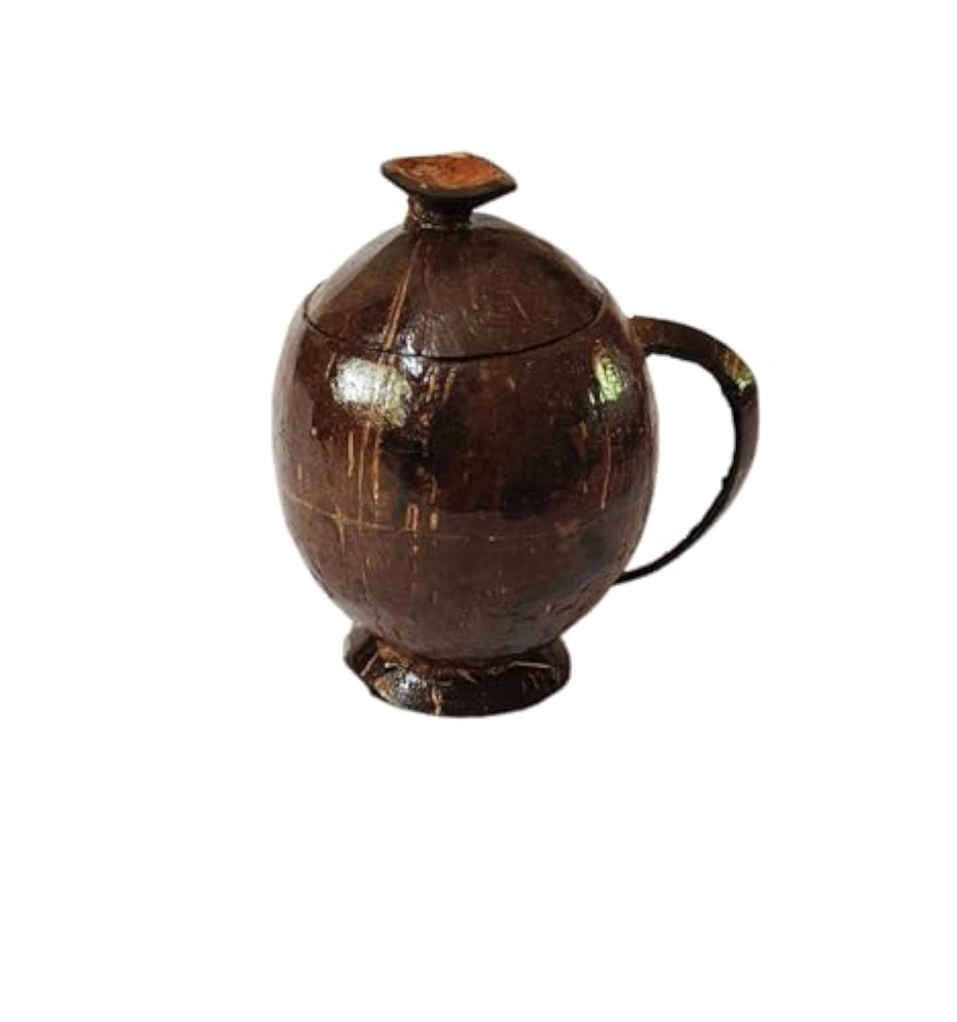 Kerala Handcrafted Coconut Shell Showpiece Jug