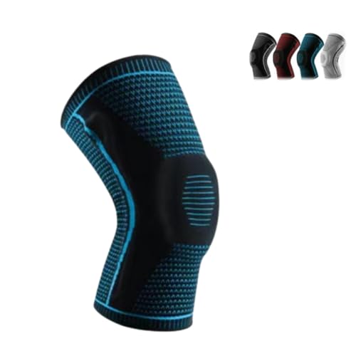 FUHUBB griqos Knee Braces for Knee Pain - Limitless Knee Pro Meniscus Tear Support ACL Recovery Adjustable for Joint Relief (Blue-1PCS Large)