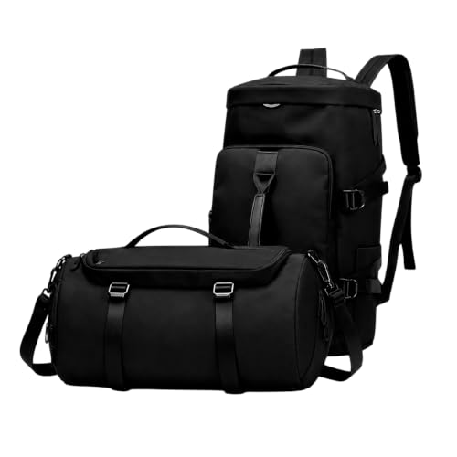 Bolsa Mala Mochila Academia Viagem com Compartimento para Tênis Impermeável Unissex Grande Capacidade para Treino Trabalho e Viagens
